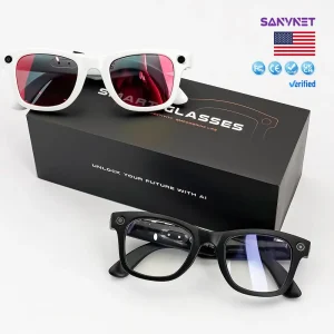 GS4 MAX Smart Eyewear 8MP Video Camera Sunglasses