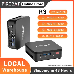 Firebat R3 Mini Pc, Portable Desktop Computer